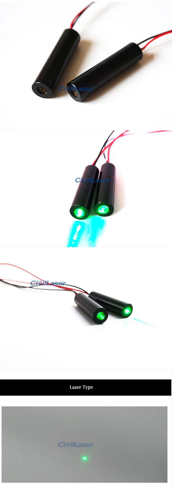 505nm 30mW laser module